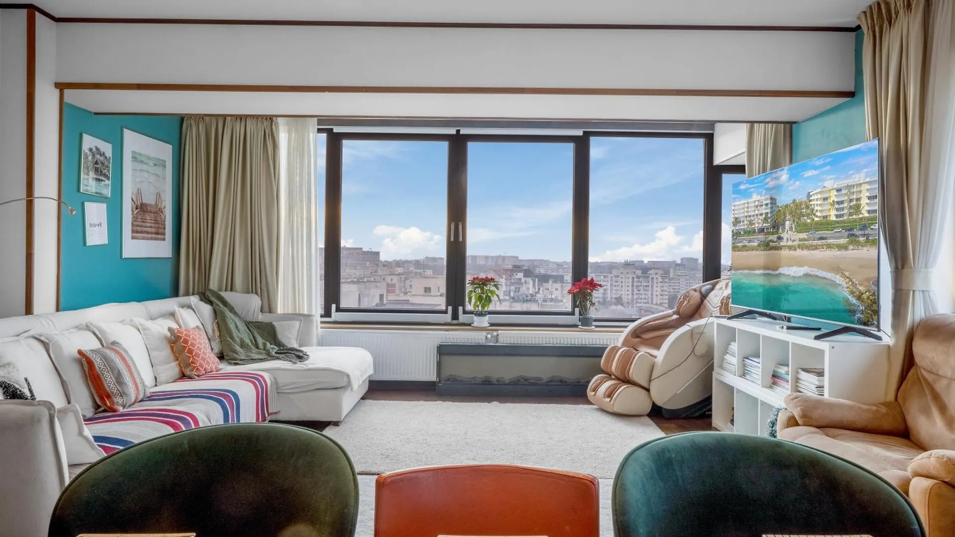 Luxurious Downtown Penthouse With Spectacular Panorama Apartment Bucharest Romania