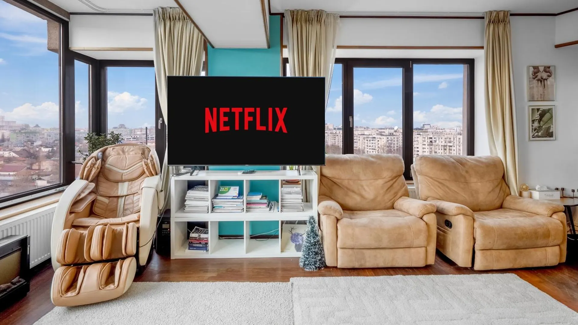 Luxurious Downtown Penthouse With Spectacular Panorama Apartment Bucharest